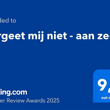 Vergeet Mij Niet - Aan Zee *